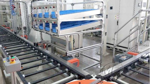 鋁型材自動(dòng)化流水線輸送線車間 鋁型材自動(dòng)化流水線輸送線車間